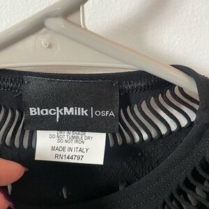 Blackmilk Clothing OSFA Bodysuit with cutouts